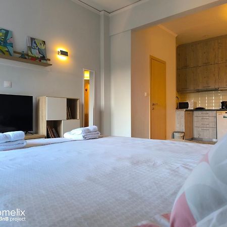 30M² Cosy Studio With Panoramic Sea View Chalkís 外观 照片