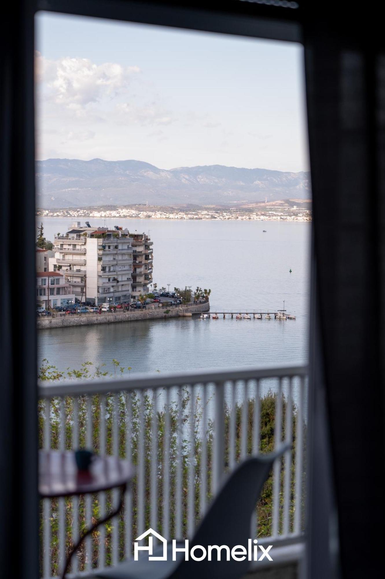 30M² Cosy Studio With Panoramic Sea View Chalkís 外观 照片